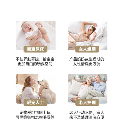 Rayon Satin Waterproof Fitted Sheet Silky Solid Color Bed Sheet Elastic Band Sheets Smooth Bedsheet Mattress Cover