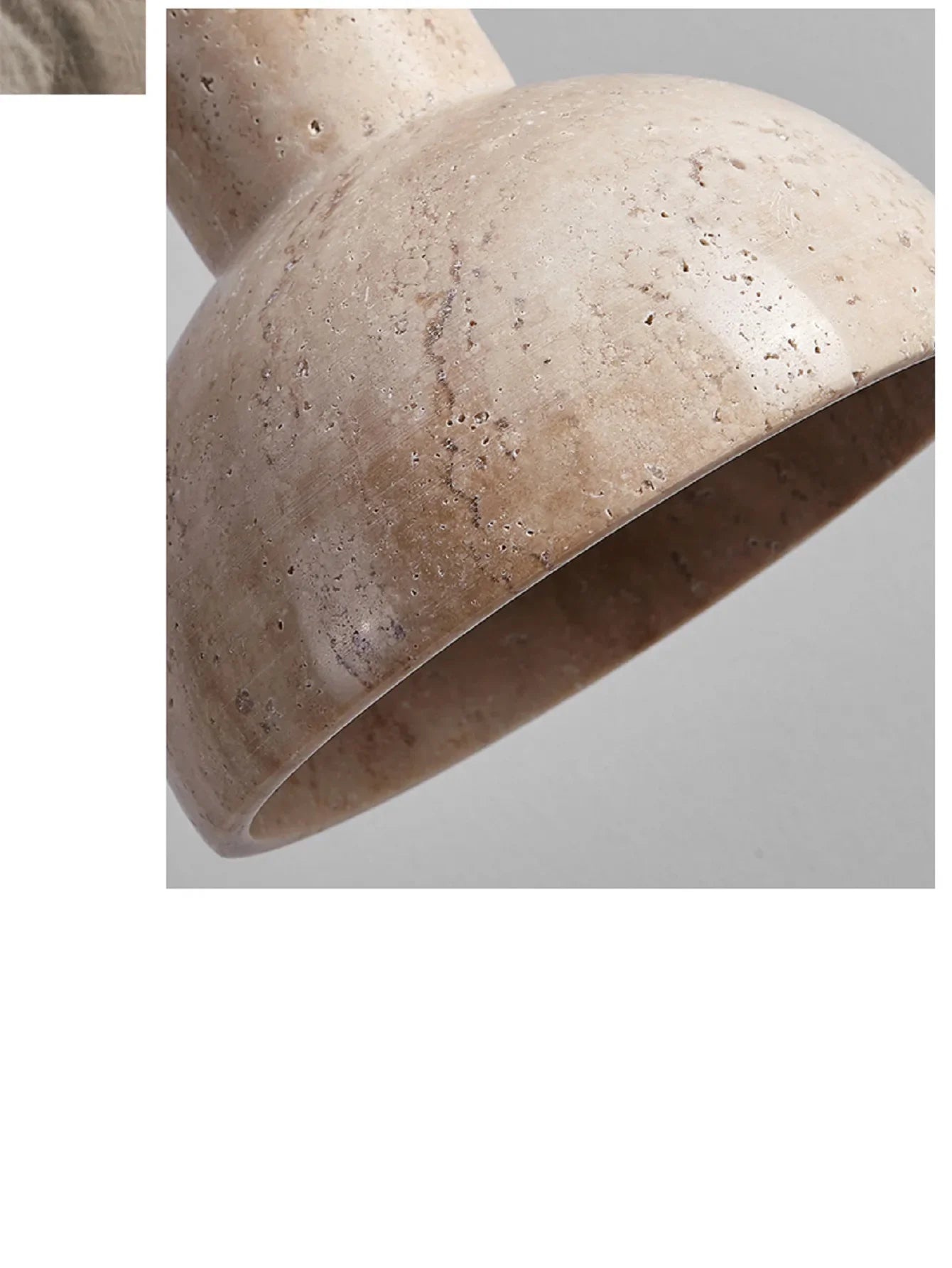 Yellow cave stone wabi-Sabi wind bedroom bedside chandelier Creative cream style homestayretro medieval restaurant small chandel
