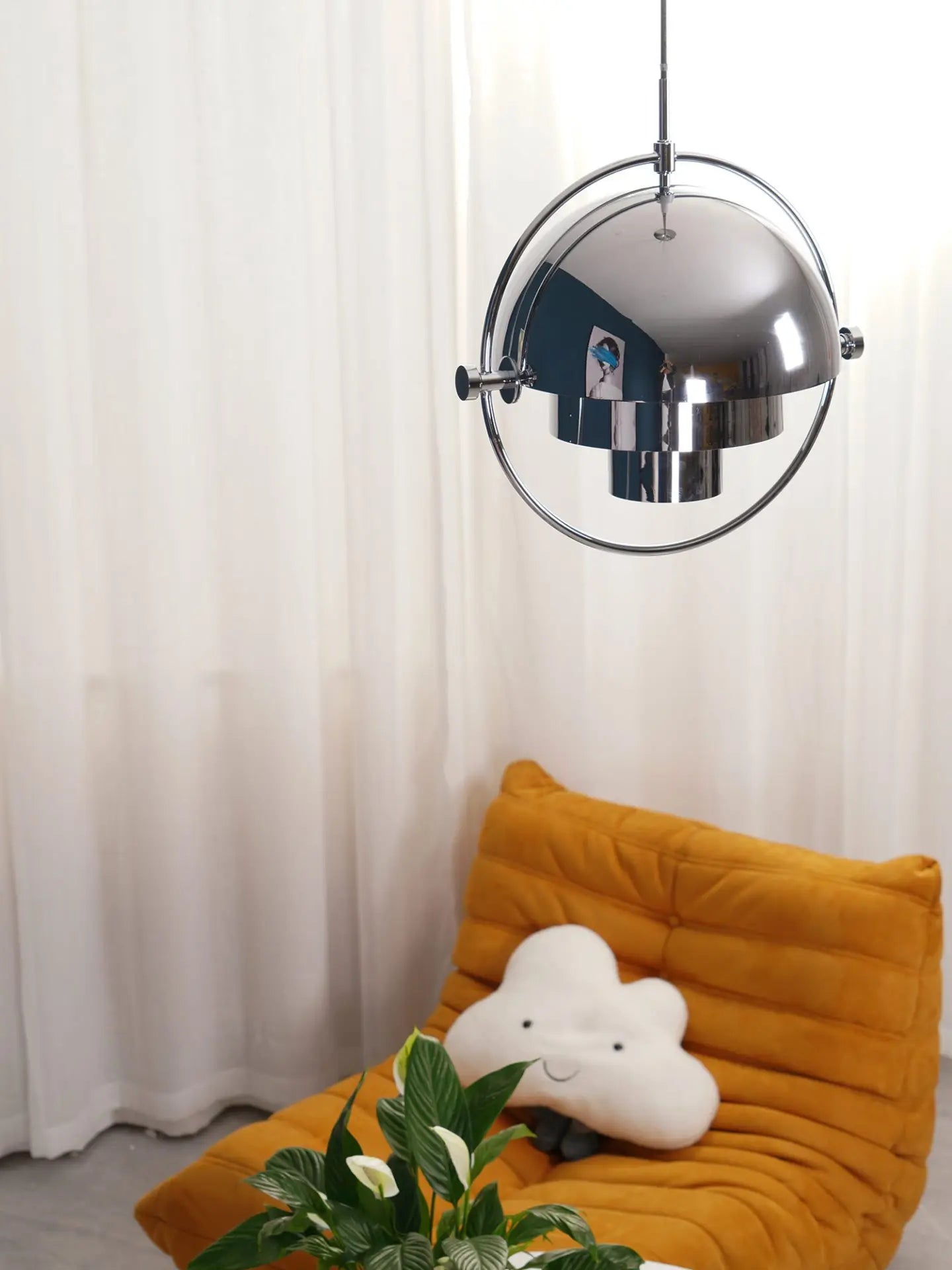Modern Creative Pendant Light Gubi Chandelier for Restaurant Living Room Loft Iron Hanging Lamp Home Decor LED Lighting Fixtures