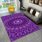 Bohemia Mandala Geometric Area Rug,Carpet Rug for Home Living Room Bedroom Sofa Doormat Kitchen Decor,Kid Non-slip Floor Mats