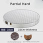 Cozy Spring Round Mattresses Hard Foldable Folding Queen Round Mattress King Size Sleeping Colchon Plegable Bedroom Furniture