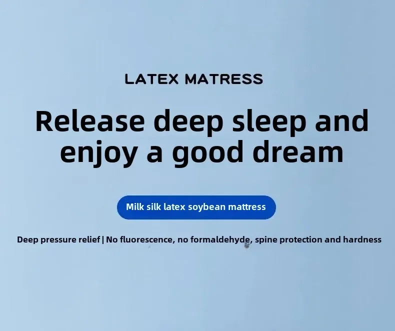 Latex mattress cushion, household bedroom sponge pad