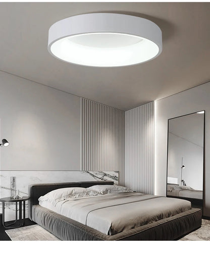 White Grey Modern led Ceiling Lights For Living Room Bedroom Dining Room dimmable Lamp indoor round sqaure Fixtures Lustres