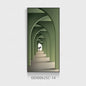 Modern Light Luxury Entrance Corridor Building Extension Decorative Painting Architecture Posters Prints Porch Wall Decoration
