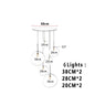Nordic Lava Loft LED Pendant Light Modern Light PVC Lighting Living Room Indoor Decor Home Fixtures Kitchen Hanging Pendant Lamp