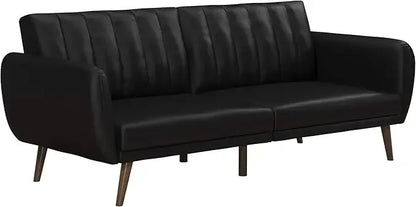 Living room Sofa,Futon Couch 34.5"Dx81.5"Wx31.5"H with Adjustable Backrest Convertible Futon Sofa Bed Suitable for living room