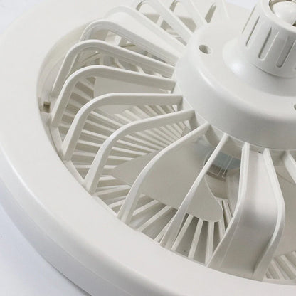 Favorable Discount White Light Round Mini Fan Lamp with Smart Remote Control Chandelier Ceiling Fan Light