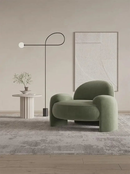 Living Room Single Sofa Balcony Leisure Chair Bedroom Sofa Chair Business Office Reception Hall Negotiation Sofas Chairs