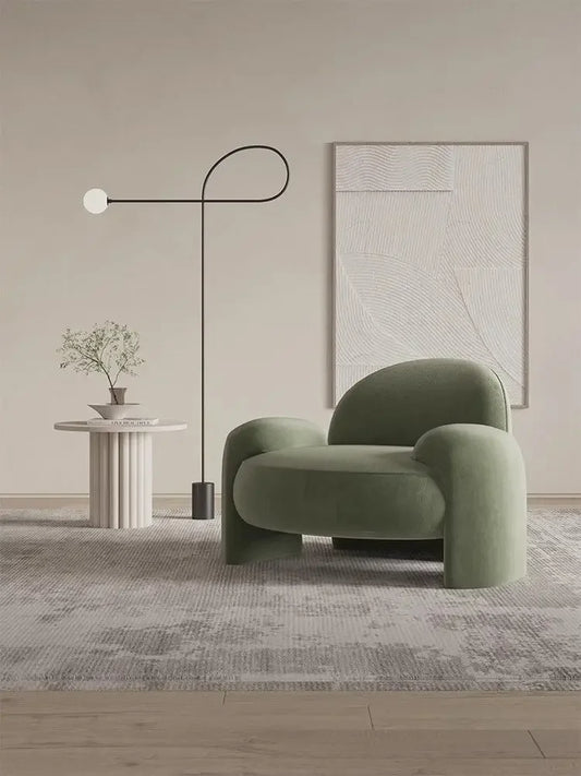 Living Room Single Sofa Balcony Leisure Chair Bedroom Sofa Chair Business Office Reception Hall Negotiation Sofas Chairs