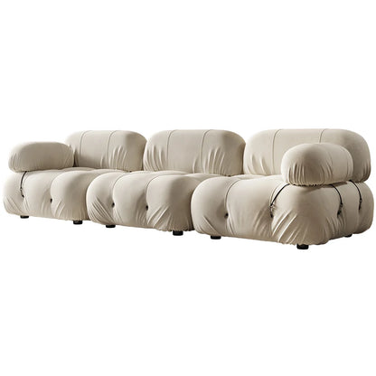 Combination square sofa Mario bedroom small apartment full sponge vacuum compression Living room leisure chair lazy fabric sofa