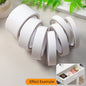 Skin texture ivory white beautiful edge decorative line self-adhesive wallpaper gap ceiling decorative strip Yin corner line wal