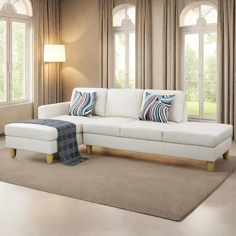 Cars Sofa for Living Room Set 3 Piece Modern Decor Loveseat Set with Arms and Nailhead,Includes Couch and A