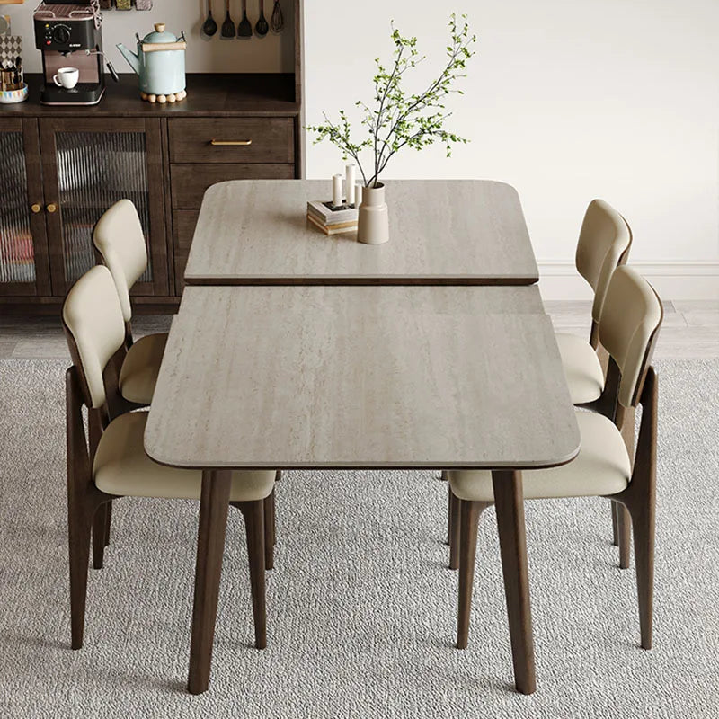 Cafe Table Living Room Dining Wooden Expandable Simple Island Luxury Kitchen Garden Home Furniture Mesas Comedor Craft Bar JGY
