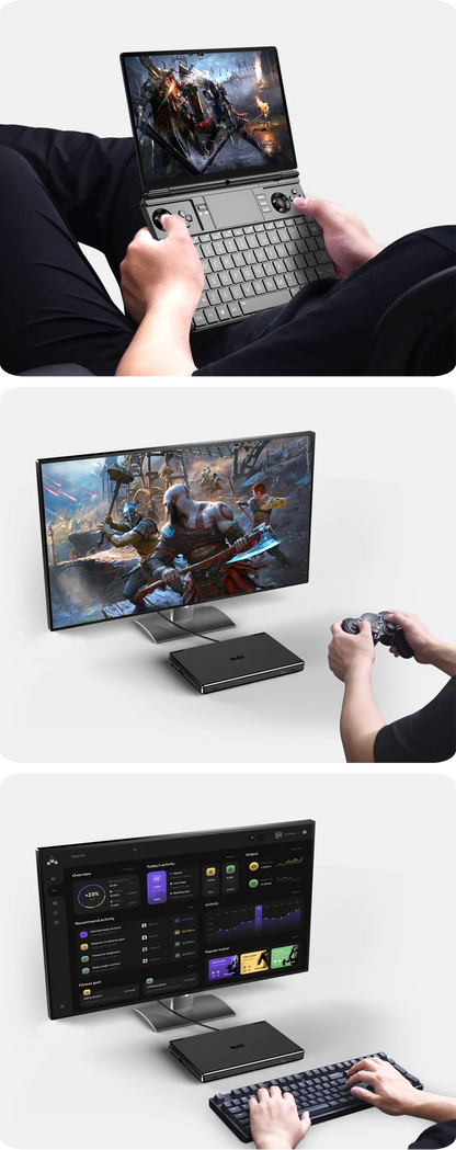 GPD WIN Max 2 2025 10.1 Inch AMD AI 9 HX 370/8840U Windows11 Gaming PC Laptop Notebook Portable Game Computer 64GB RAM 2TB Nvme