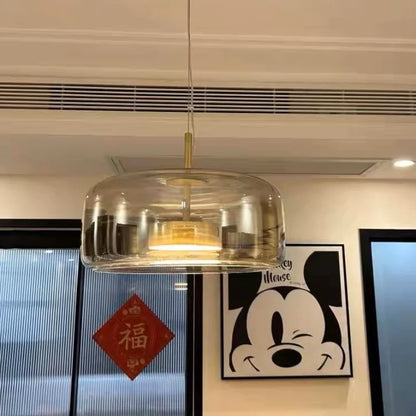 Glass LED Pendant Light for Kitchen, Restaurant, Hanging Lamp, Modern Bedroom, Bedside Shop Decoration, Ceiling Chandeliers, Lustres Decor