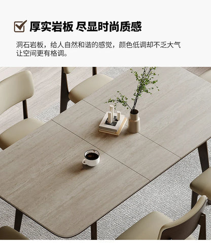 Cafe Table Living Room Dining Wooden Expandable Simple Island Luxury Kitchen Garden Home Furniture Mesas Comedor Craft Bar JGY