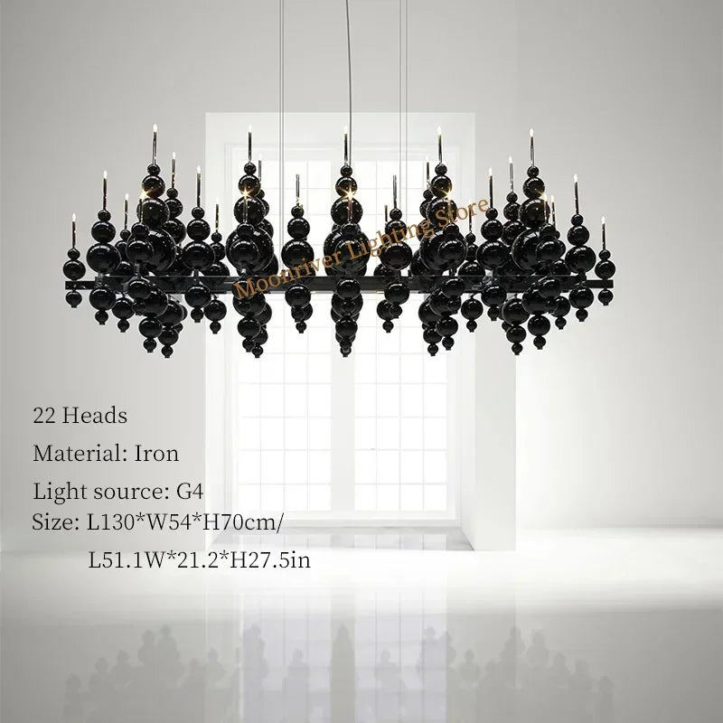 Hotel Restaurant Shop Luxury Ceiling Pendant Lamp Modern Art Deco Metal Chandelier Living Room Ceiling Light Fixture Room Decor