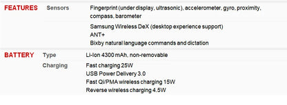 C Samsung Galaxy Note20 Note 20 5G N981U 6.7" AMOLED 128GB ROM 8GB RAM NFC Snapdragon Octa Core  Original Cell Phone
