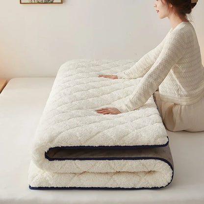 Comfortable Armchair Bed with Tatami Mattress Inflatable Sleeping Mat Single Futon Bed Home or Use
