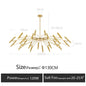 Living room lamp, new light luxury bedroom chandelier Nordic lamps modern minimalist atmosphere For home dining room Lights