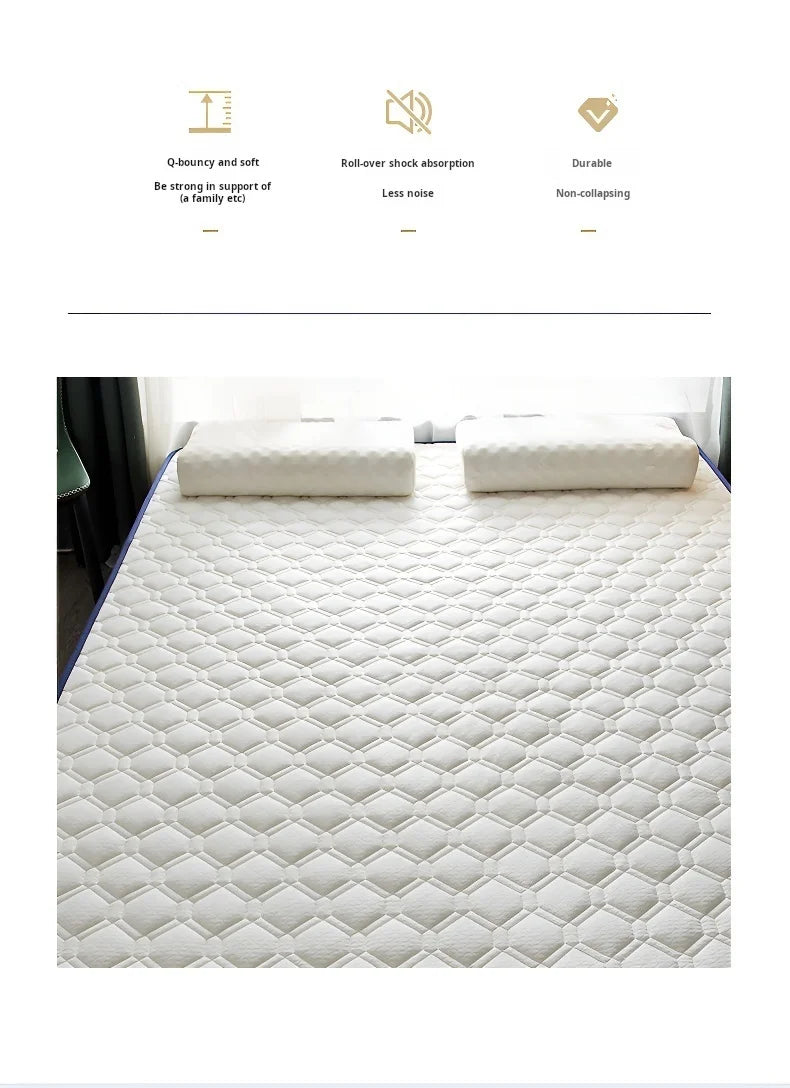 Household 6cm Thick Latex Mattress Student Dormitory Single Soft Bed Mat