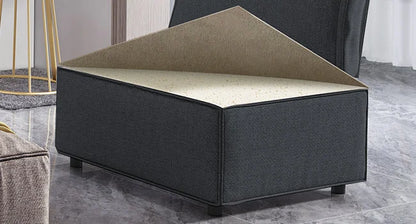 Modular Sectional Sofa with Chaise, Convertible Oversize L Shaped Couch with Reversible Ottoman,Linen 6 Seater Free Combination