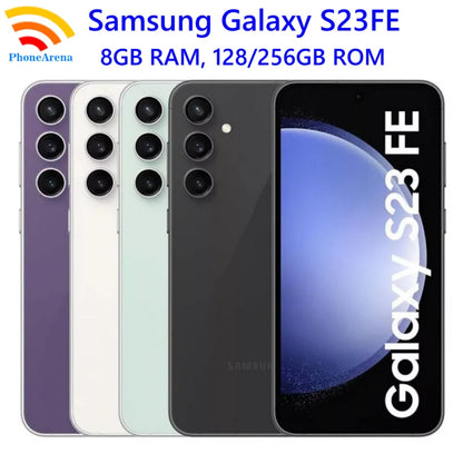 Samsung Galaxy S23 FE 5G S711U1 S711B S7110 6.4" AMOLED 8GB 128/256GB Snapdragon NFC Original  Android Cell Phone