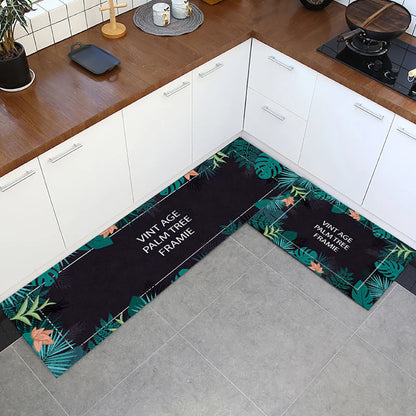 Kitchen Floor Mat Bedroom Living Room Long Bedside Area Rug Hallway Soft Washable Carpet Anti Slip Bathroom Entrance Doormat