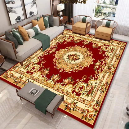 Classic  Carpets For Living Room  Area Rugs Home Decor Sofa Table Non-Slip Bedroom Floor Mats