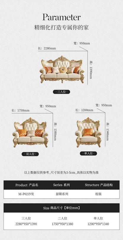Luxury Lounge Sofa Sleeper Comfortable Design Children Sofa Living Room Cushion Muebles Para Habitacion Home Accessories