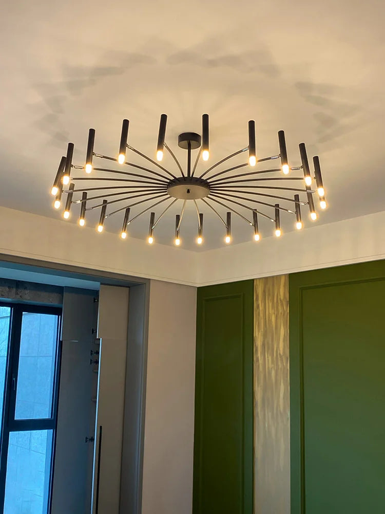 Living room lamp, new light luxury bedroom chandelier Nordic lamps modern minimalist atmosphere For home dining room Lights