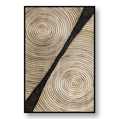 Abstract Annual Ring Decoration Mural Light Luxury Minimalist Style Poster BedRoom Wall Art Canvas Painting Home Decor Aesthetic