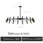 Living room lamp, new light luxury bedroom chandelier Nordic lamps modern minimalist atmosphere For home dining room Lights