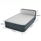 Air Mattress Self Inflatable Blow Up Bed Auto Shut Off Comfortable Surface Best for Guest Travel Vacation Camping