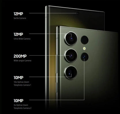 Samsung S23 Ultra 5G S918U1 Original 6.8" AMOLED ROM 256GB/512GB/1TB Snapdragon NFC  US Version Cell Phone S23U