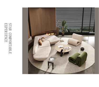Design European Modern Sofas Leisure Light Luxury  Comfortable High Quality Living Room Sofa Sectional Decor  Muebles Furniture