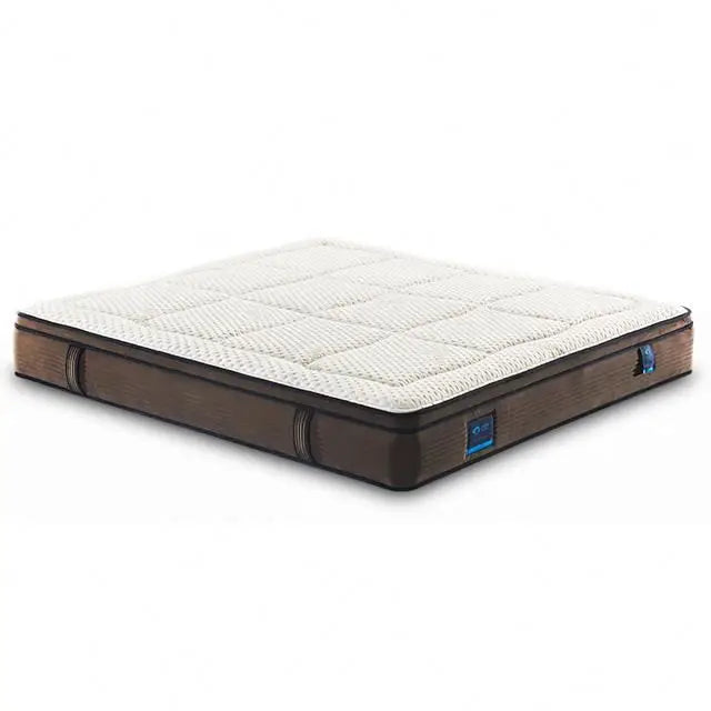 New Style Jacquard Waterproof Roll up Mattress Memory Foam Bonnell Spring Double Sleep Rest Mattress