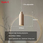 Wabi Sabi Restaurant LED Chandelier Light Bar Designer Bedroom Bedside Lamp Home Decor Cement Living Room Homestay Hanging Light