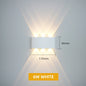 Aluminum LED Wall Lamp Waterproof IP65 Outdoor Garden Lights 8W 12W Interior Wall Light for Bedroom Living Room Stairs Lighting