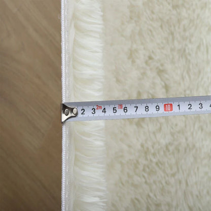 Pink Bedroom Carpet For Children's  Room Cute Girls Floor Soft Mat Living Room Decoration White Fluffy Large Kids Bedside Rugs