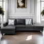 Cars Sofa for Living Room Set 3 Piece Modern Decor Loveseat Set with Arms and Nailhead,Includes Couch and A