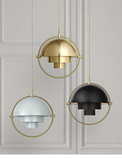 Modern Creative Pendant Light Gubi Chandelier for Restaurant Living Room Loft Iron Hanging Lamp Home Decor LED Lighting Fixtures