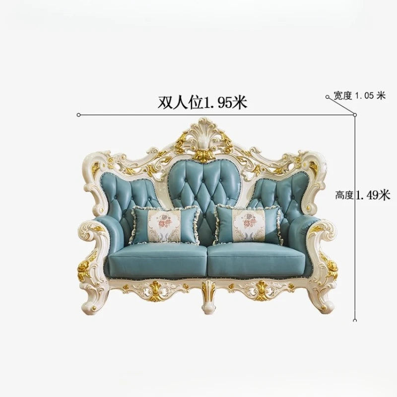 Luxury Designer Sofa Comfortable Cushion Relaxing Corner Large Sofa Couples Romantic Sedie Da Soggiorno House Accessories