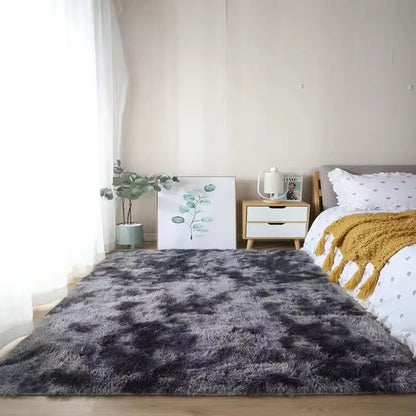 Pink Kids Carpet For Girls Bedroom Decoration Nordic large Living Room's Rugs Fluffy Hall Carpets Soft Plush Nursery Play Mats