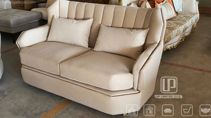Modern popular light luxury leather full leather villa home improvement living room sofa 1 + 2 + 3 sofa combination set