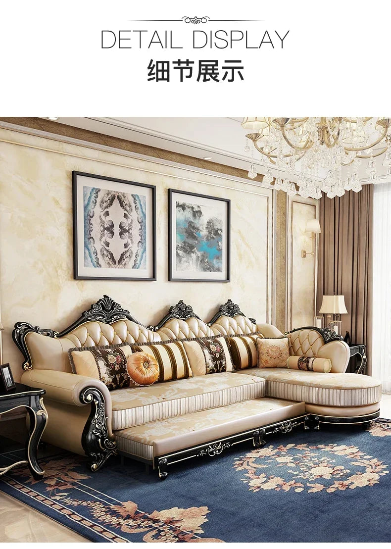 Comfortable Elegant Sofa Unique Modern New Arrival European Puff Sofa Armchair Designer Muebles Para Dormitorio Home Furniture