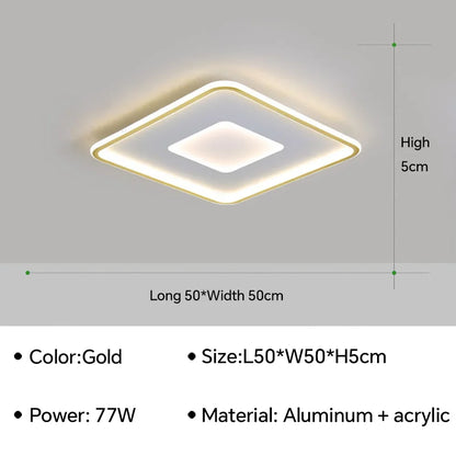 Modern LED Ceiling Light For Bedroom Living Dining Room Study Aisle Balcony Chandelier Indoor Home Decor Lighting Fixture Luster