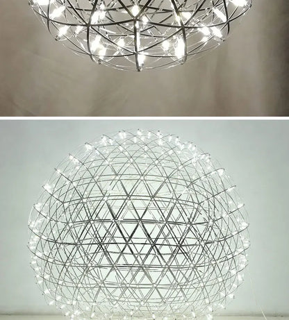 Chandelier Shop Commercial Spark Ball Full Sky Star Milk Tea Shop Restaurant Exclusive Network Bar Creative Art Decoration Light