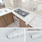 40cm Width Marble Self Adhesive Wallpaper Vinyl Wall Stickers Waterproof Contact Paper For Kitchen Decorative Film Home Decor