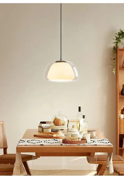 Lustre Glass Hanging Lamps Modern Luxury Home Decor Pendant Light Bedroom Living Room Kitchen Dining Table Cafe Suspend Fixture
